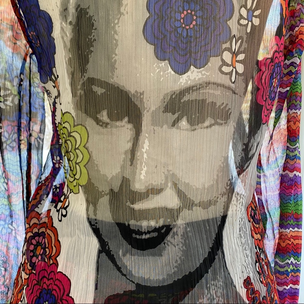 Desigual colorful funky blouse